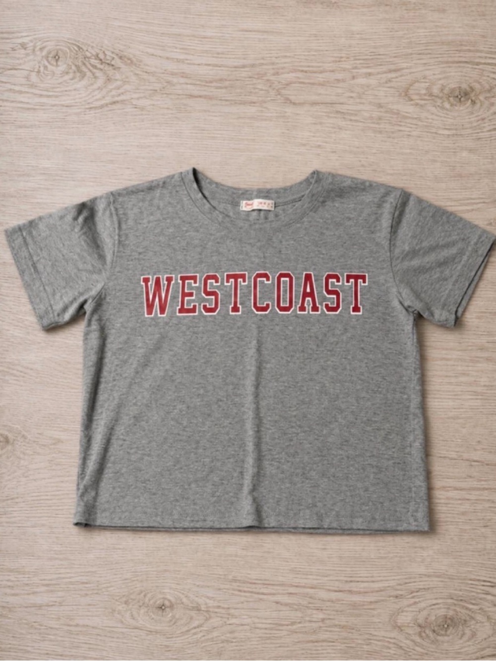 Grey 'Westcoast' Graphic Tee